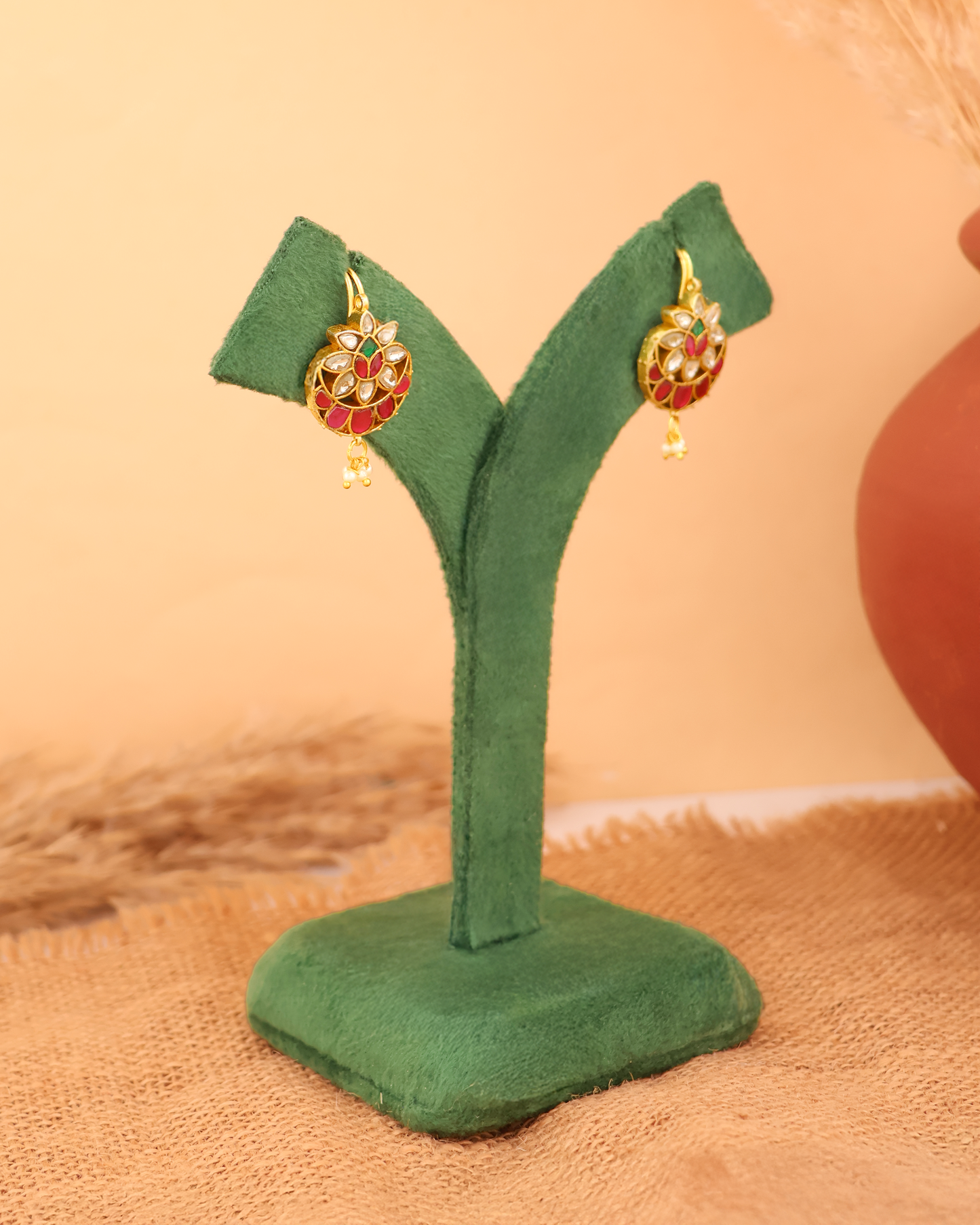 Bugadi Jadau Earrings