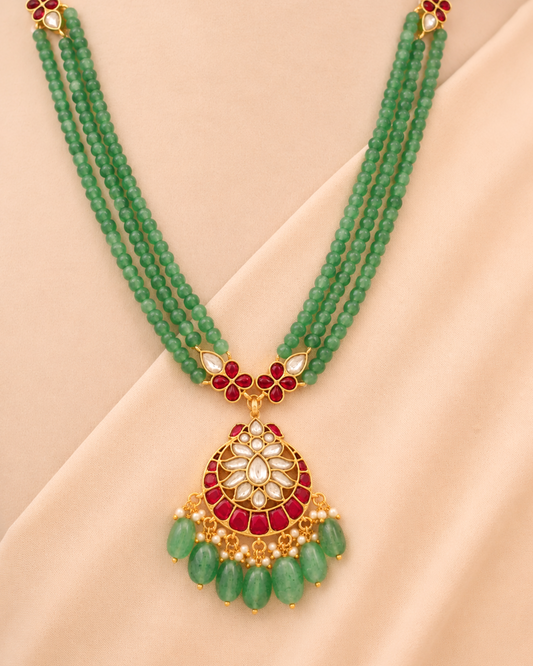 Green Pearl Necklace
