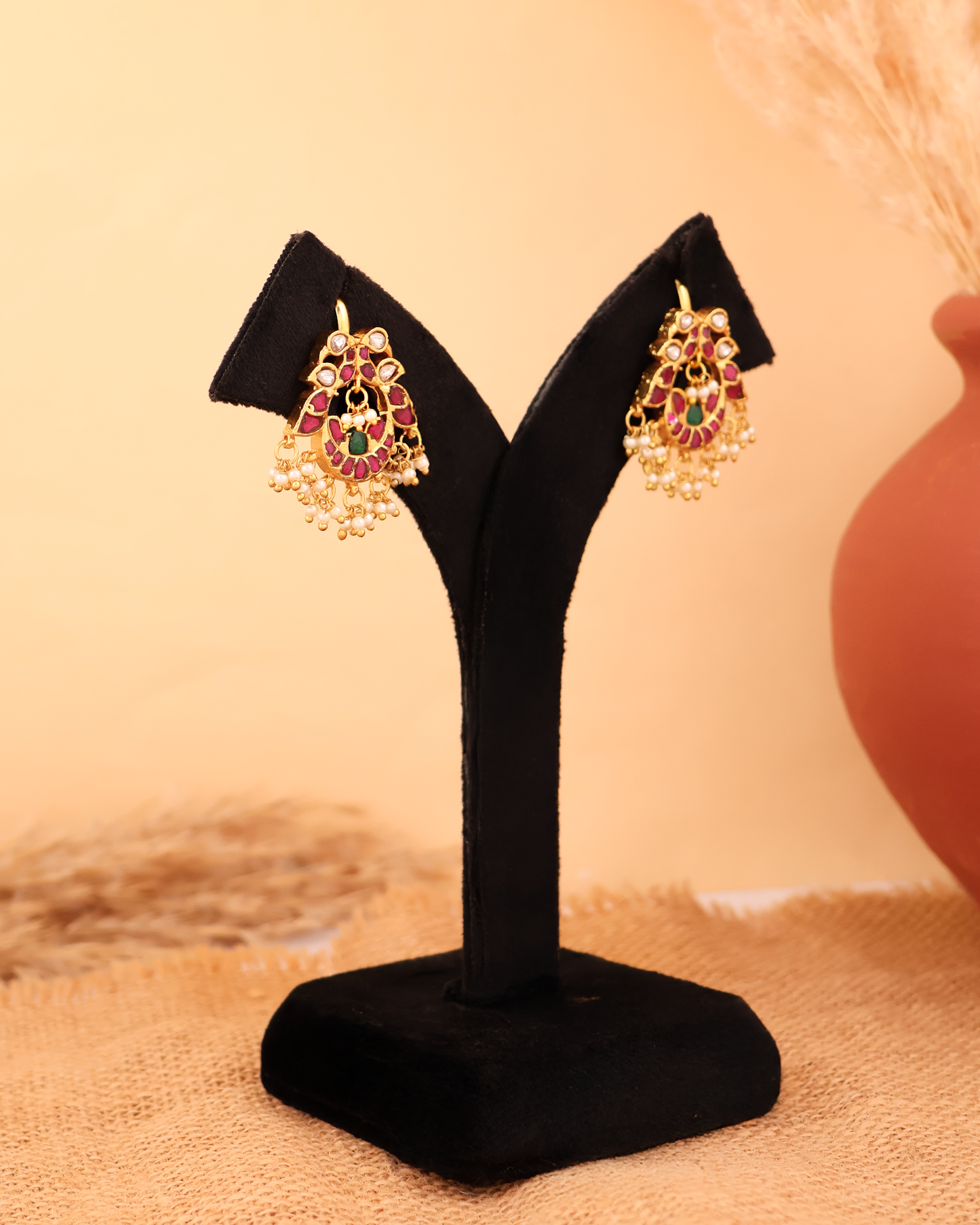 Bugadi Jadau Earrings