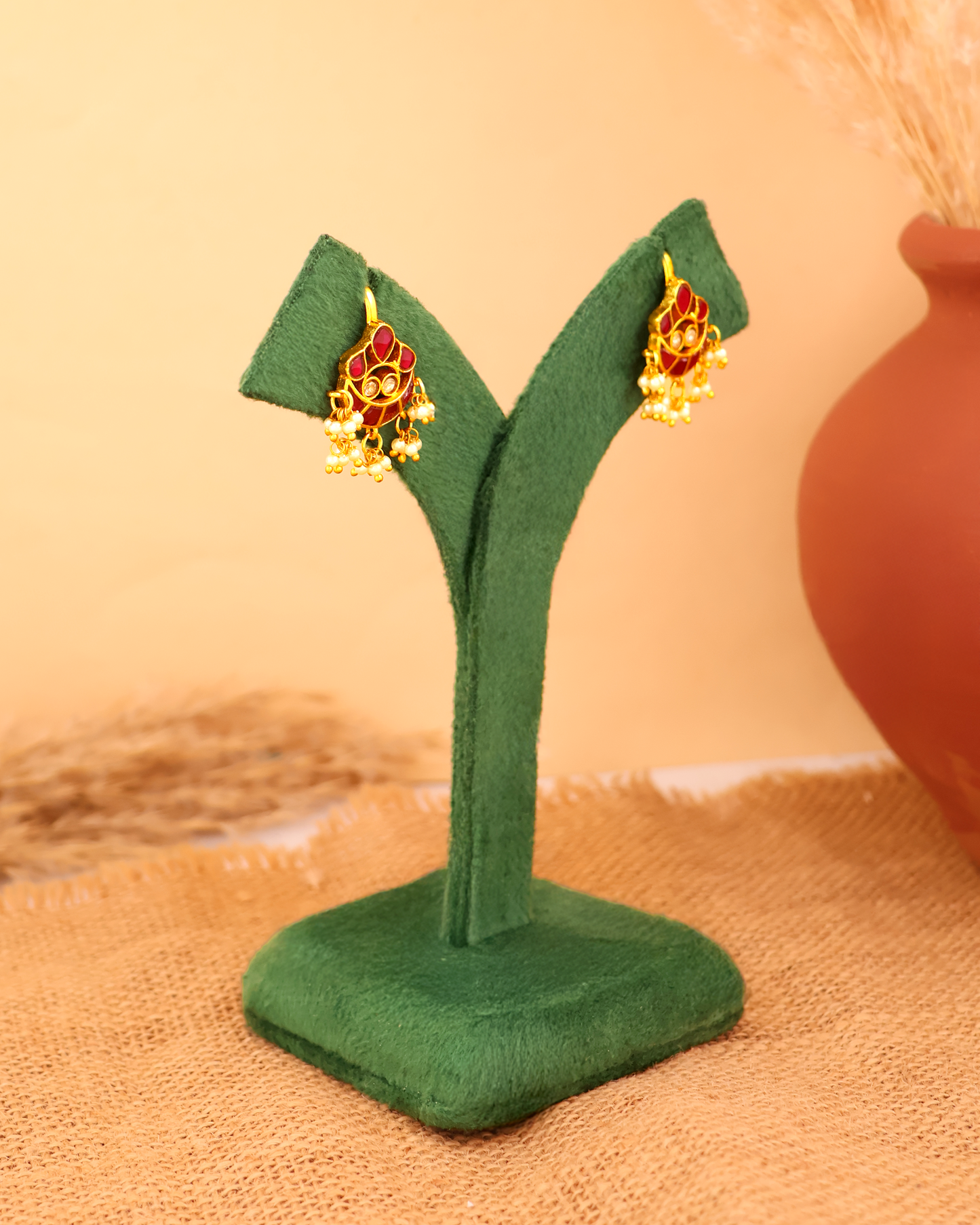 Bugadi Jadau Earrings