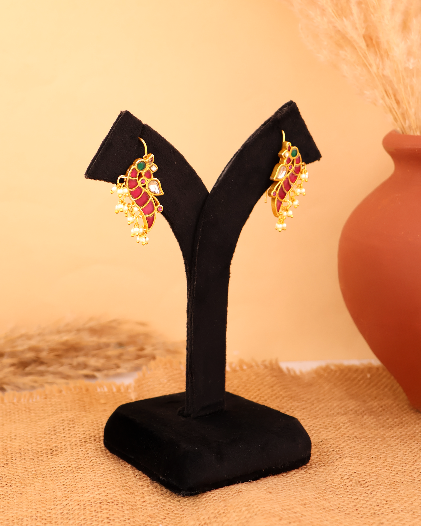 Bugadi Jadau Earrings