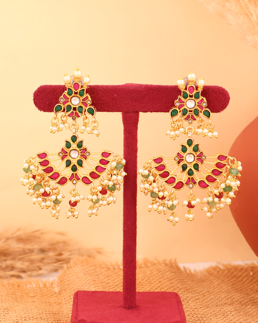 Rajasi Jadau Earrings