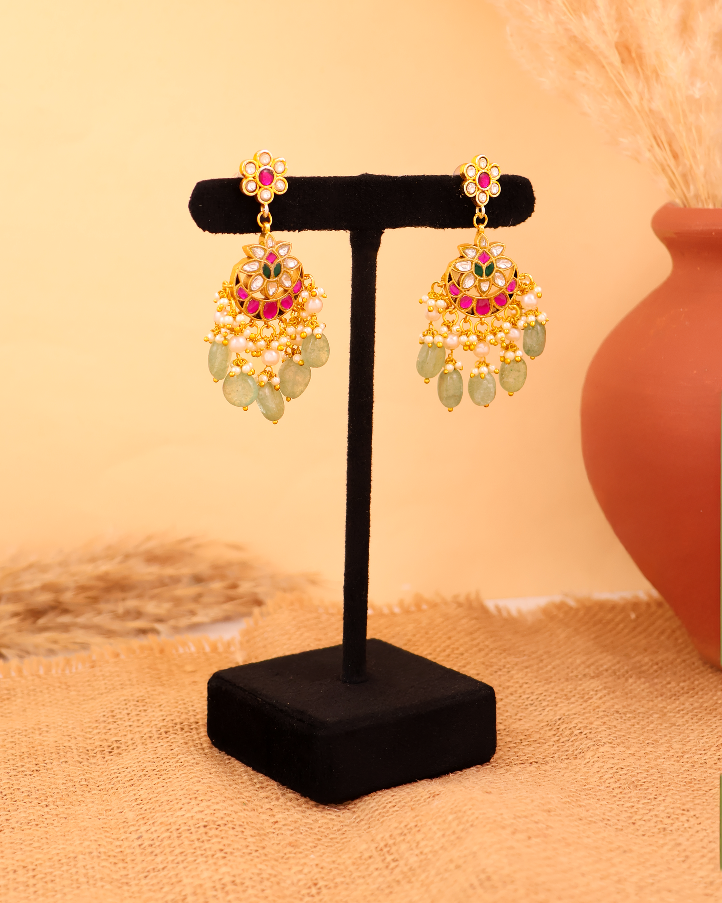 Chandbalis Beads Earrings