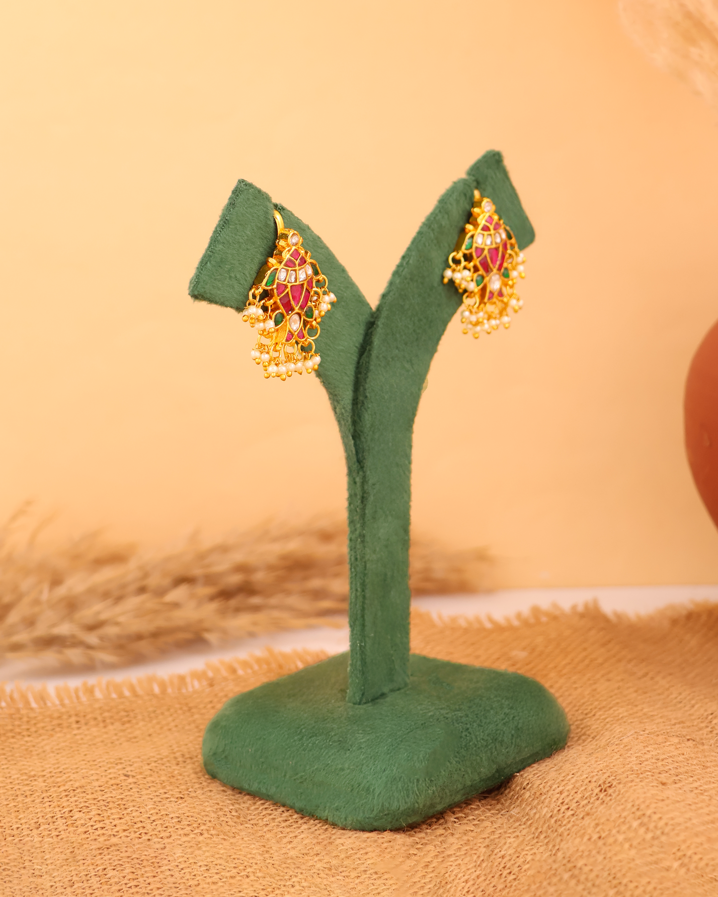 Bugadi Jadau Earrings
