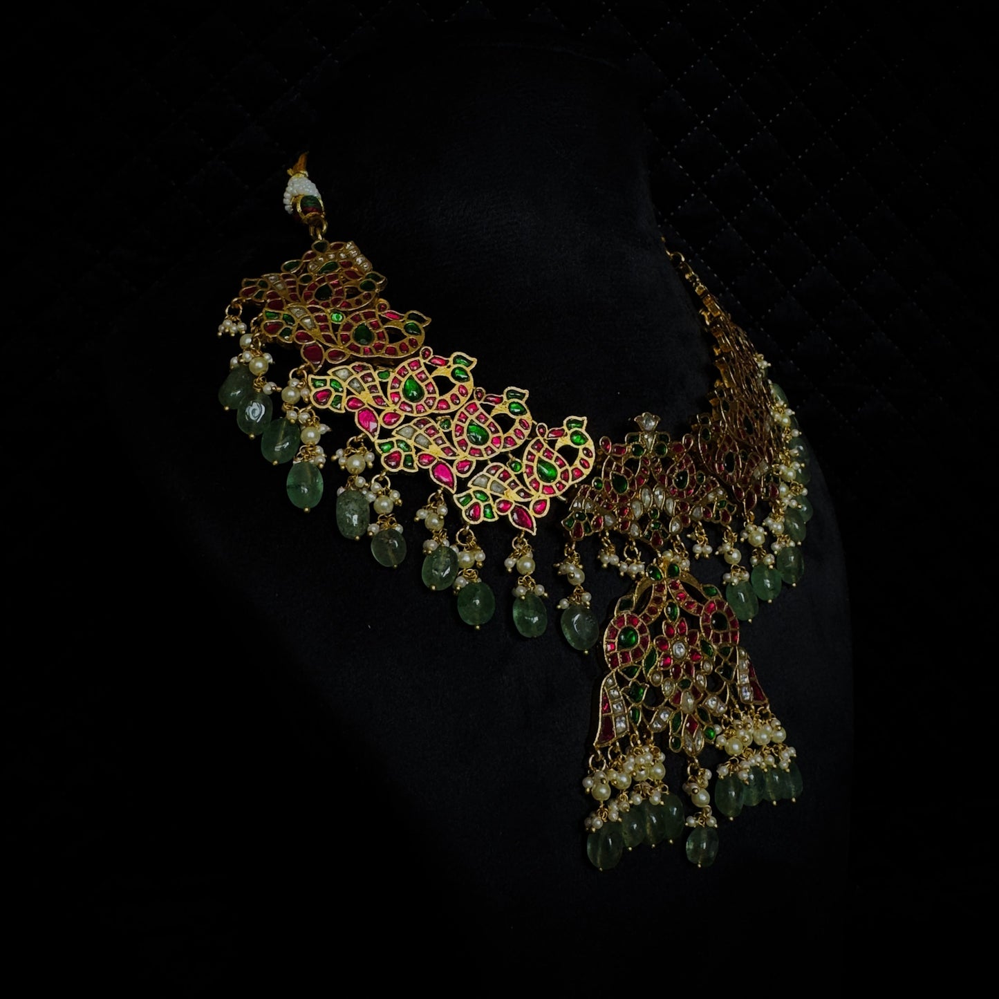 Rajwada Noor Jadau kundan Necklace set