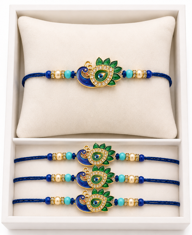 Designer Rakhi Set ( Set of 4 )