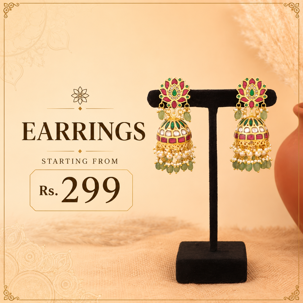 Jhumkas & Earrings