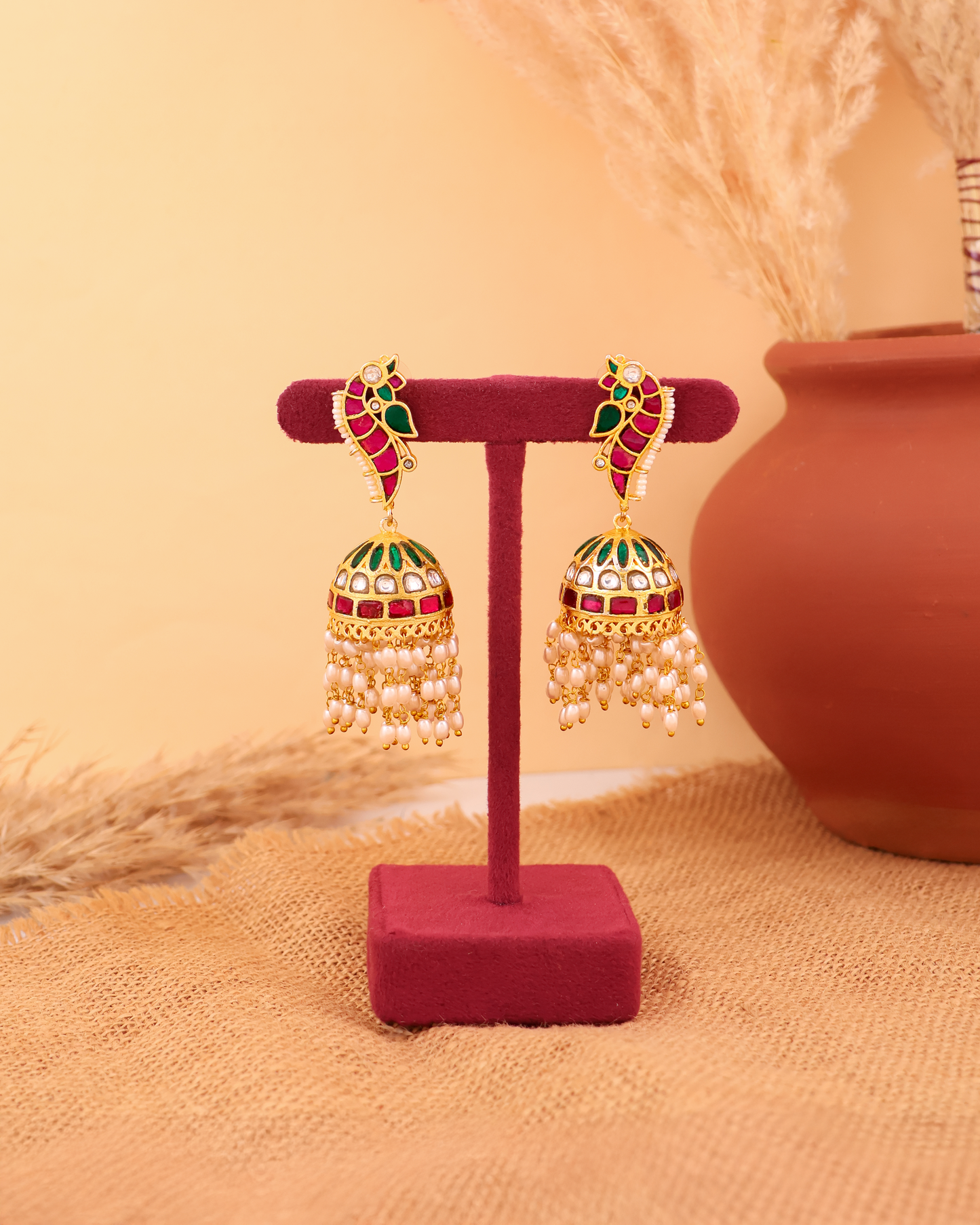 Traditional Jhumka Earrings