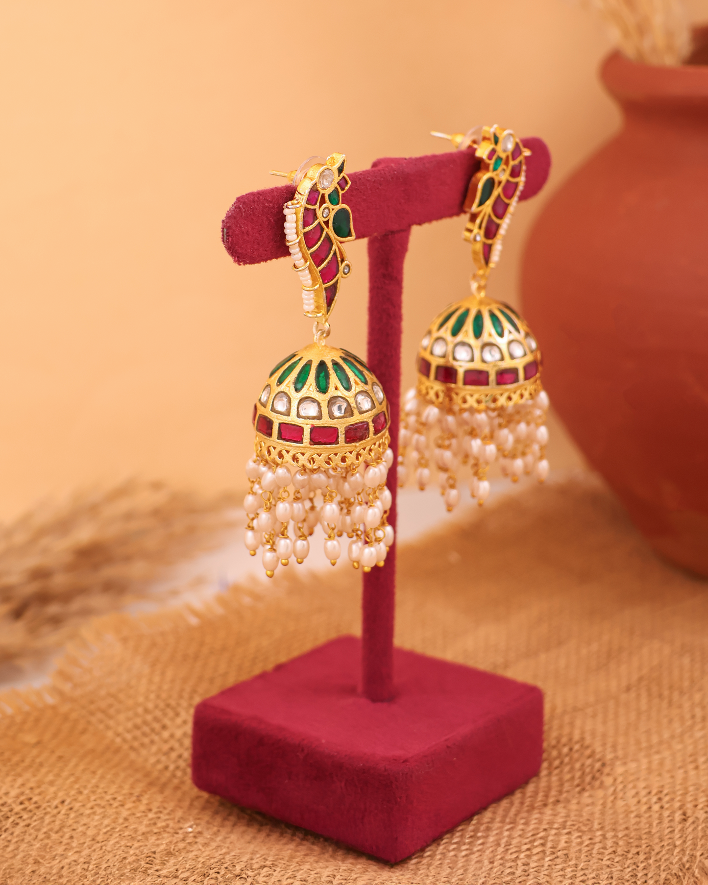 Traditional Jhumka Earrings