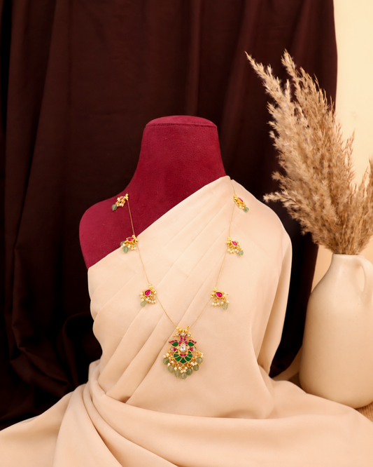 Jadau Tar Necklace