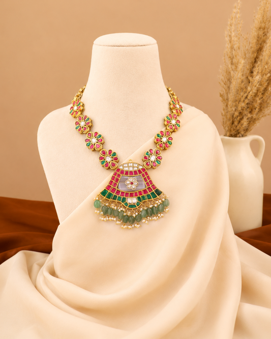 Rajkumari Jadau Kundan Necklace