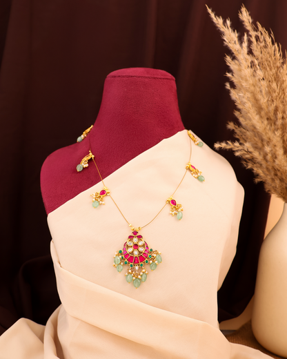 Jadau Tar Necklace Set