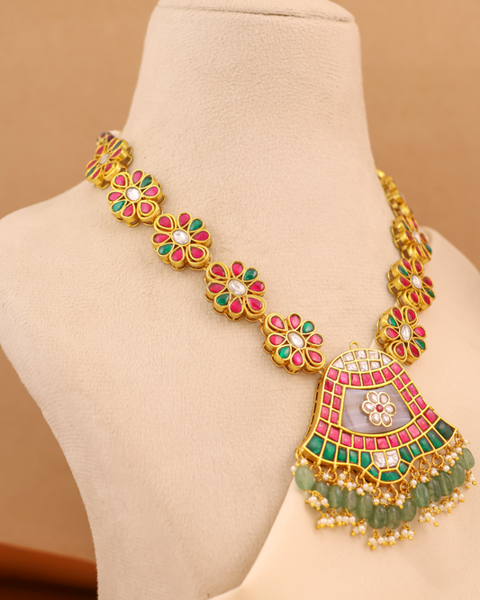 Rajkumari Jadau Kundan Necklace
