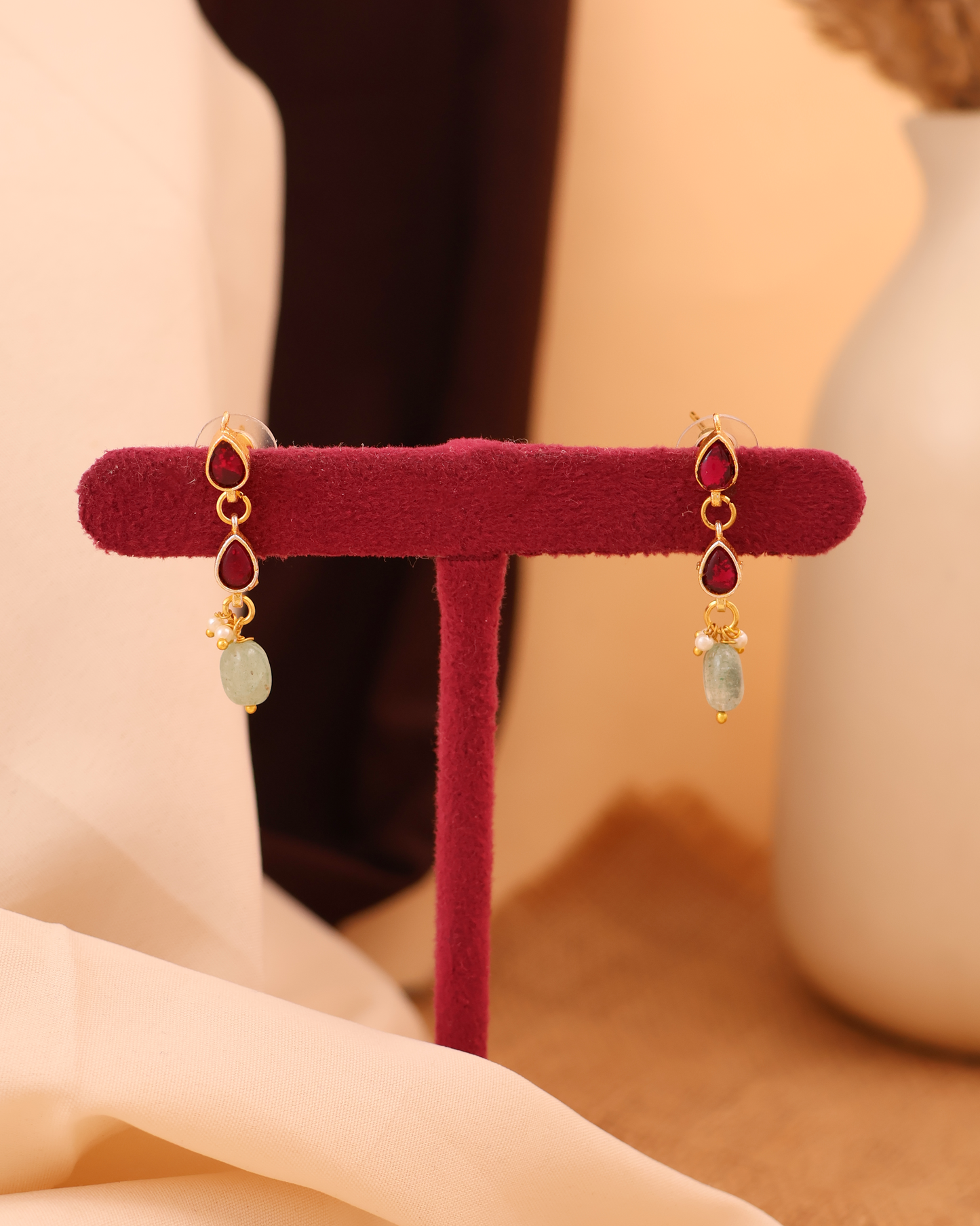Emerald Tar Necklace Set