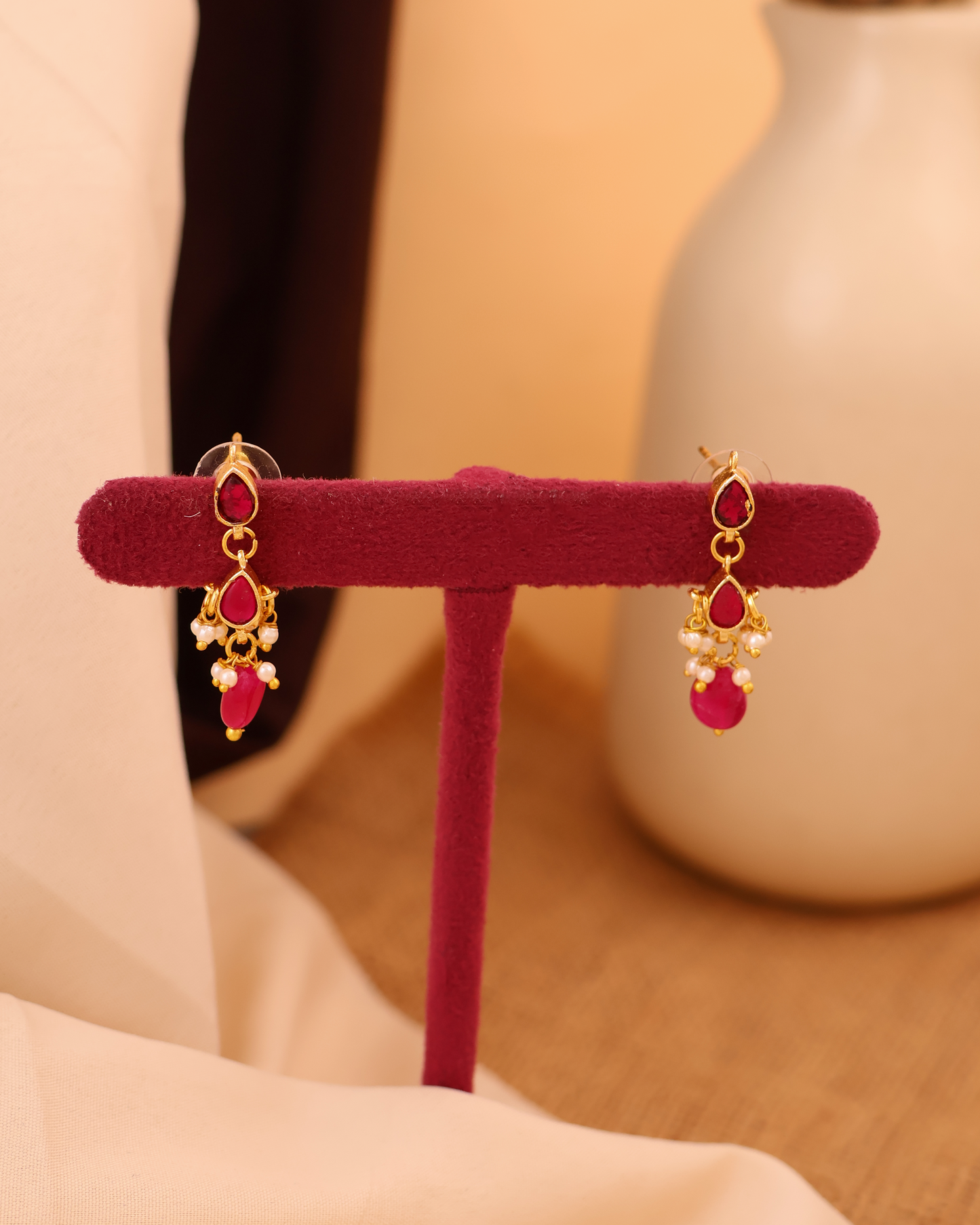 Jadau Tar Necklace Set