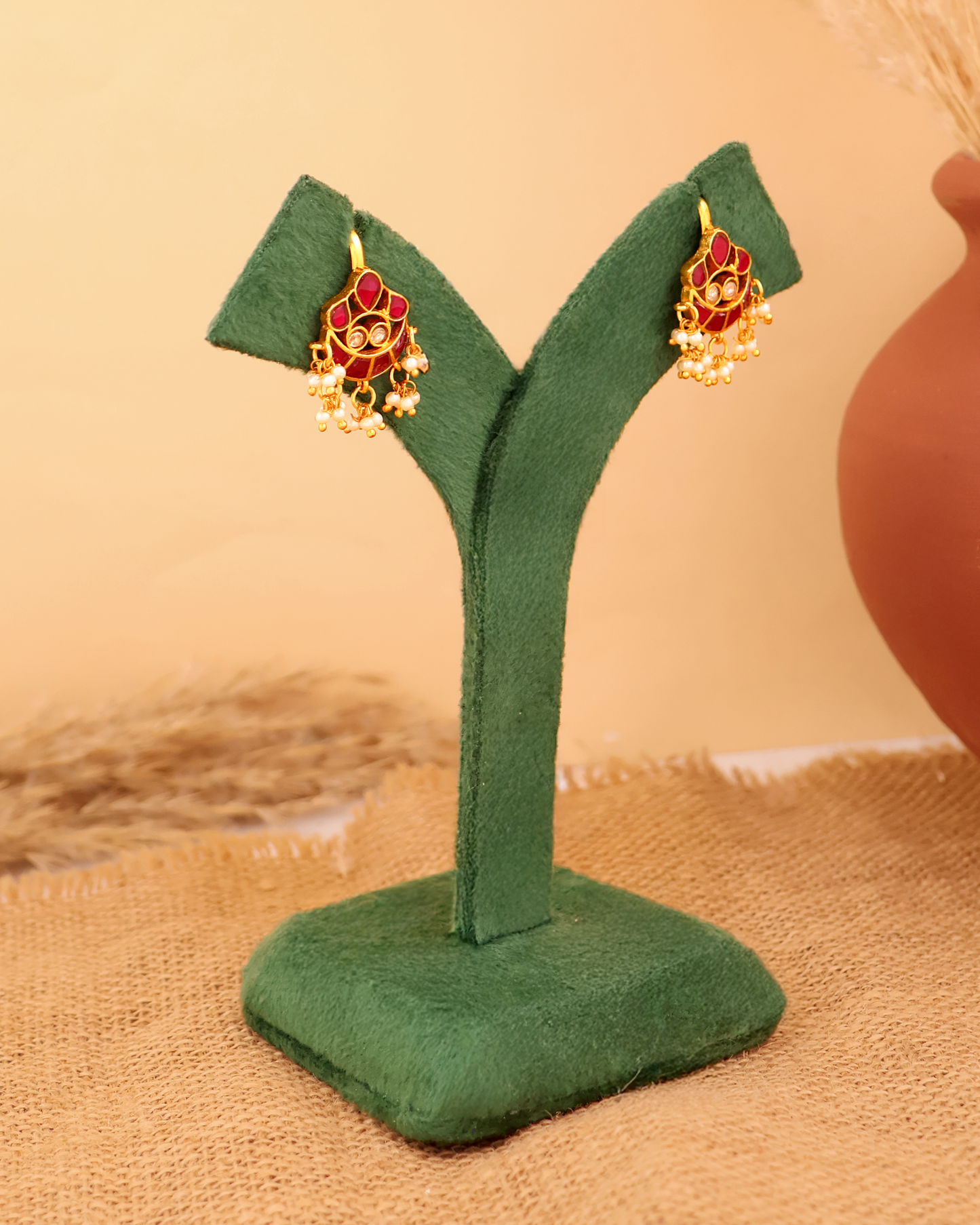 Bugadi Jadau Earrings
