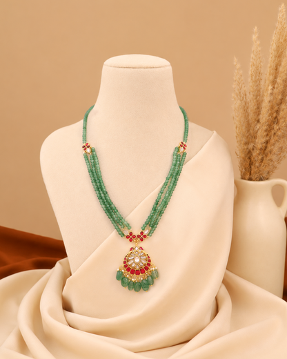 Green Pearl Necklace