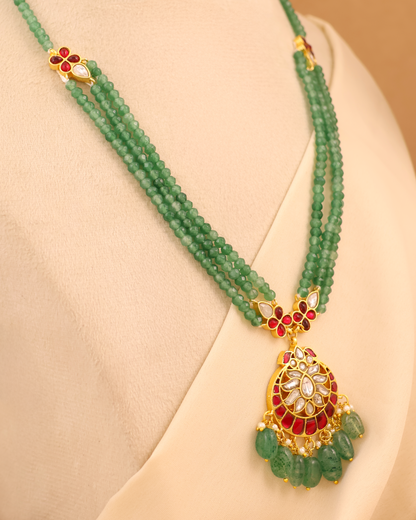 Green Pearl Necklace