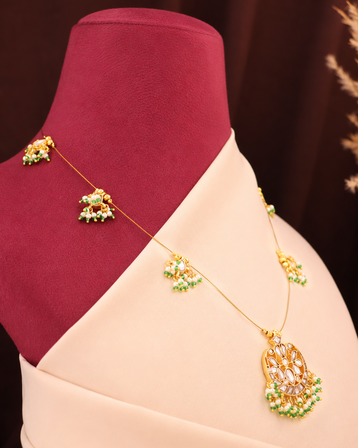 Gold Toned Tar Necklace