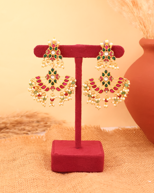 Rajasi Jadau Earrings