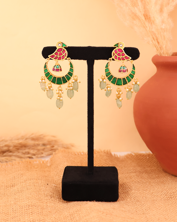 Chandrika Motif Earrings