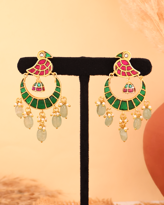 Chandrika Motif Earrings
