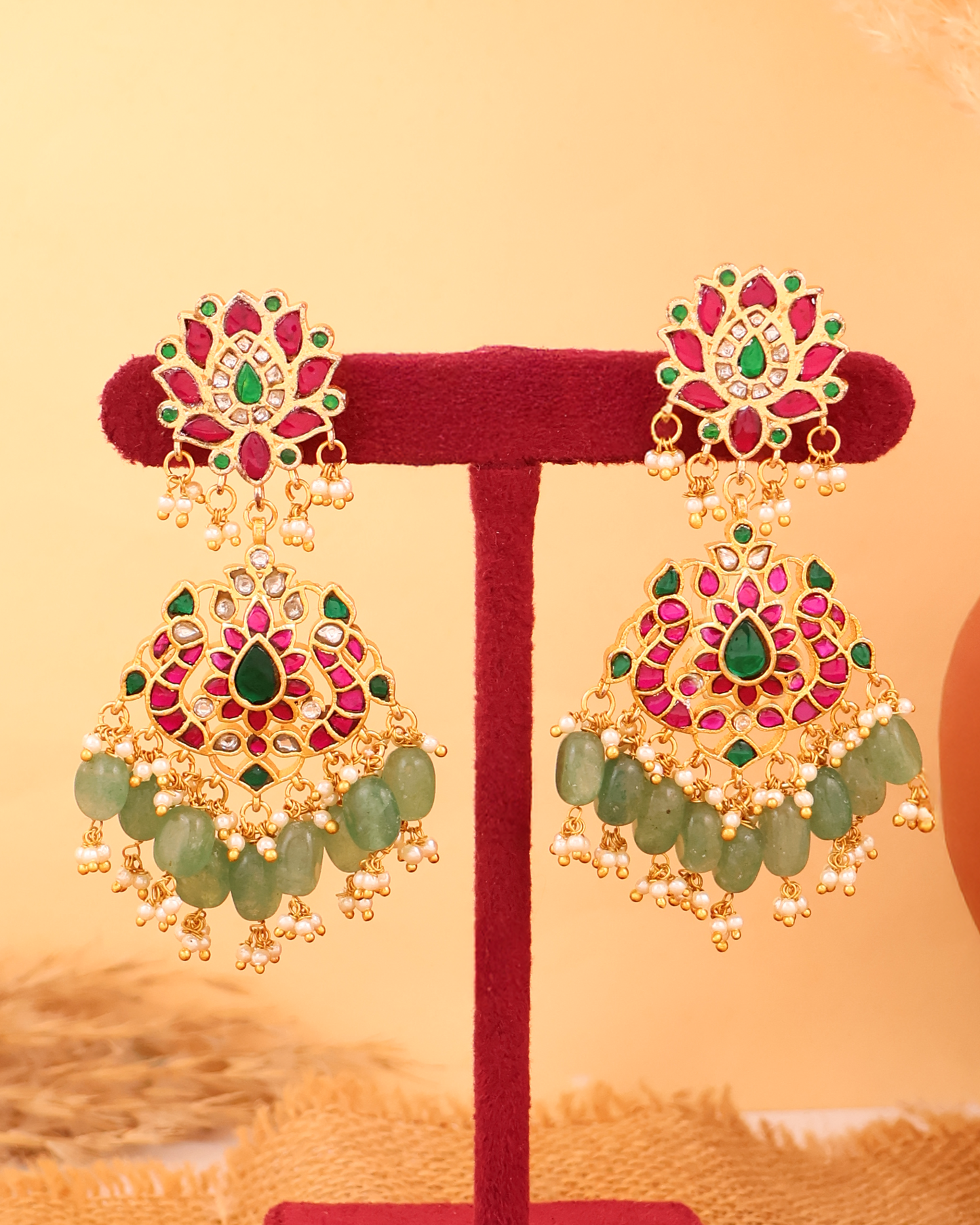 Royal Lotus Earrings