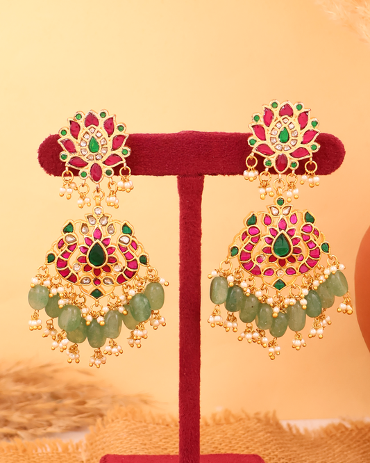 Royal Lotus Earrings