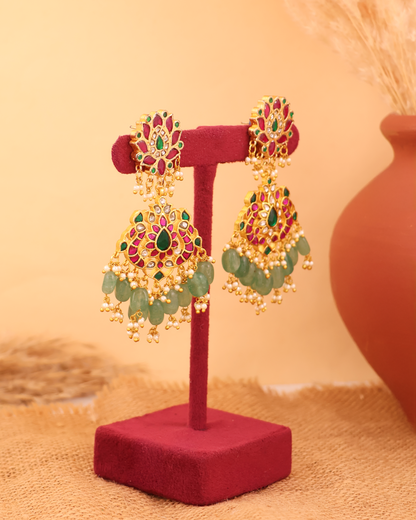 Royal Lotus Earrings