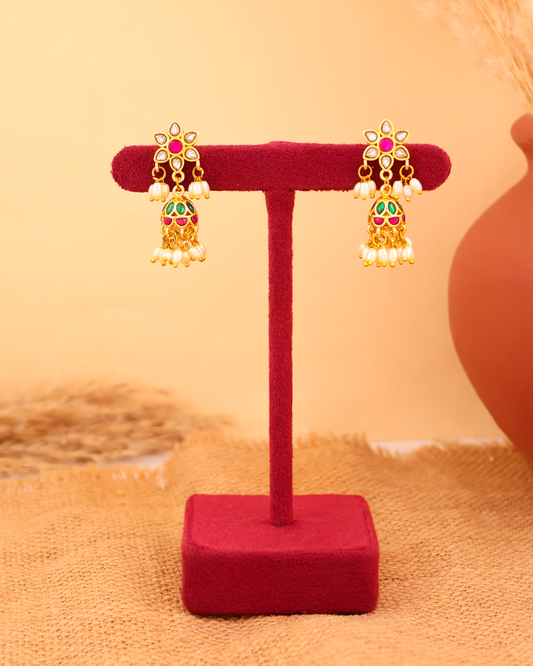 Mini Jhumka Earrings
