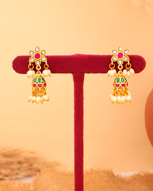 Mini Jhumka Earrings