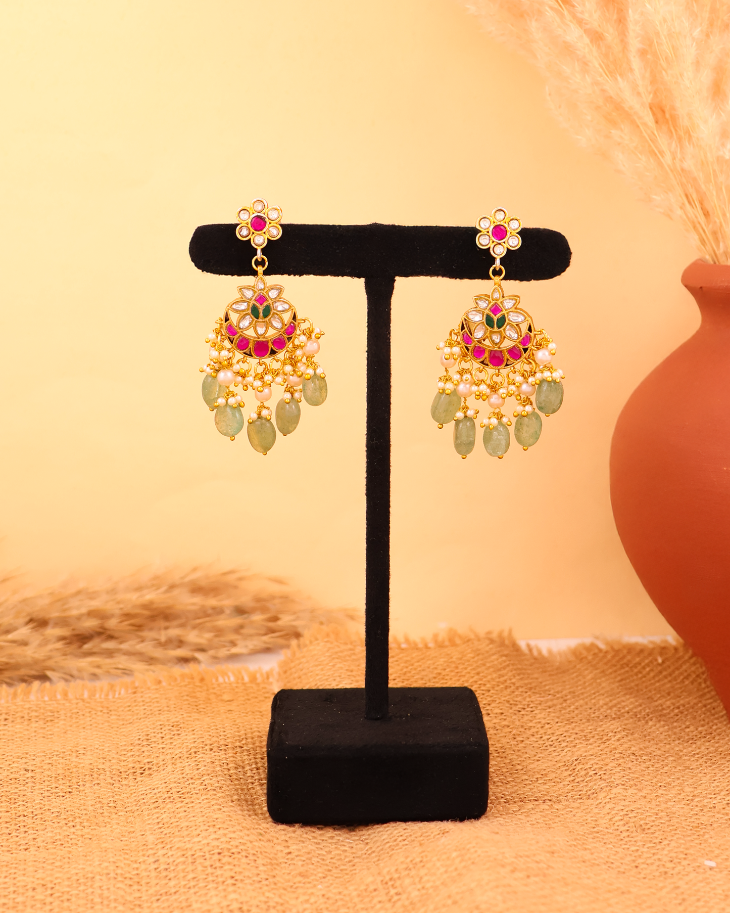 Chandbalis Beads Earrings
