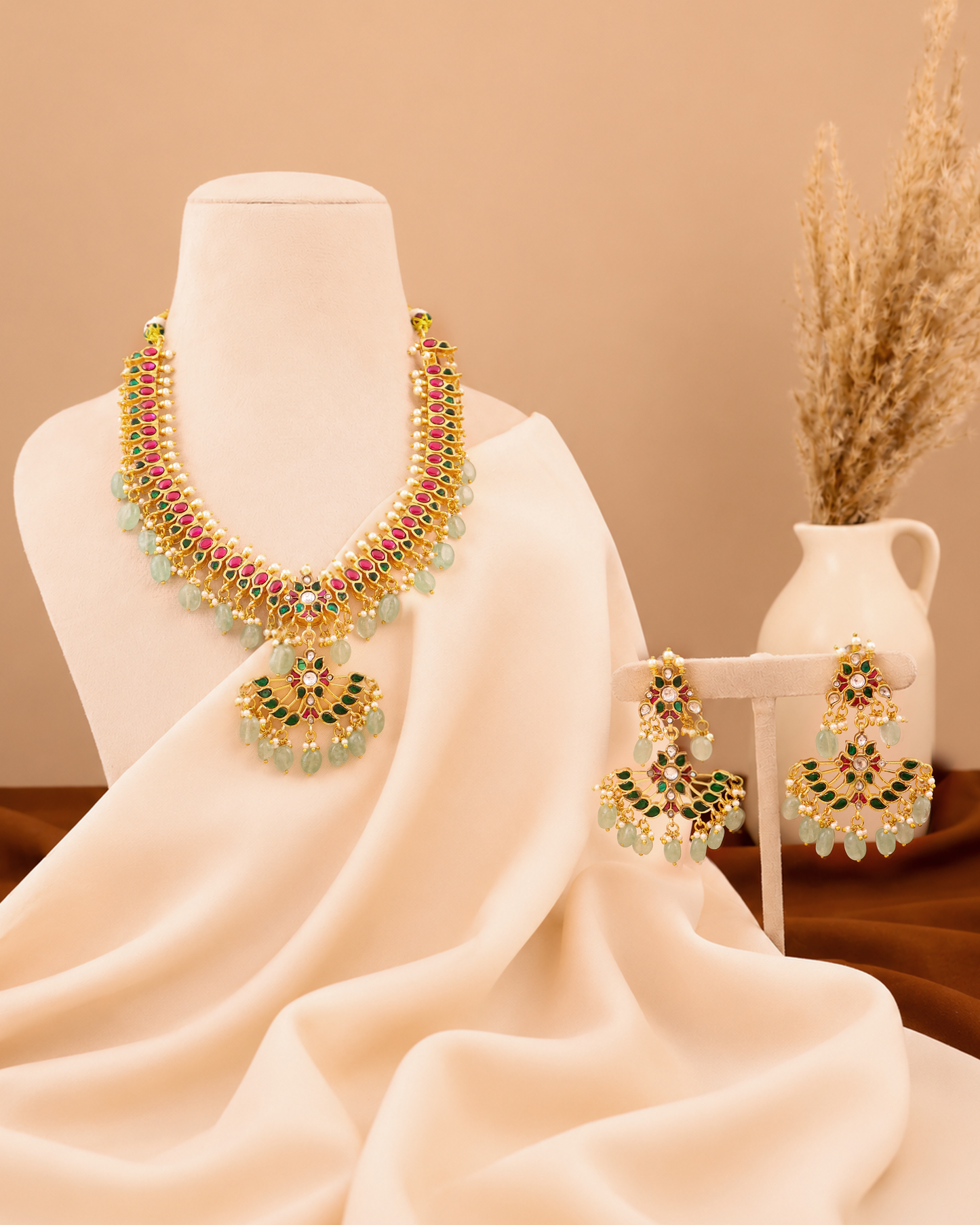 Rani Haar Jadau Necklace Set