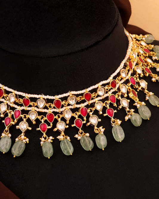 Sitara Ruby Jadau Choker