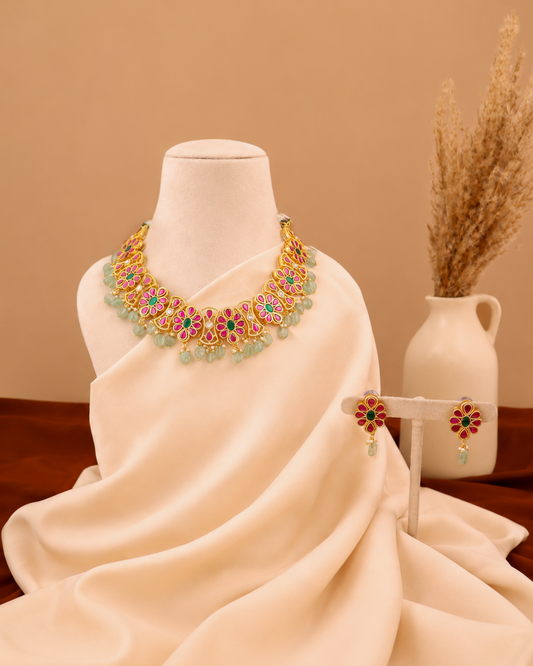 Royal Jadau Necklcace Set