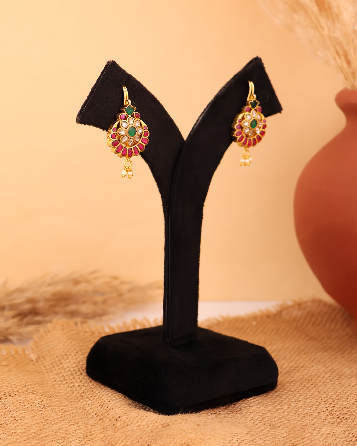 Bugadi Jadau Earrings