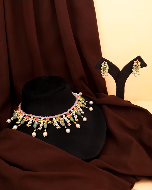 Kanak Pushpa Choker Set