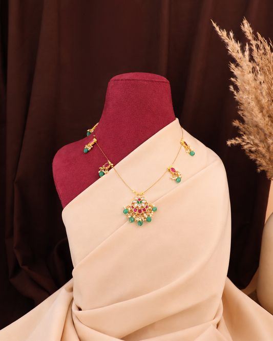 Jadau Tar Necklace