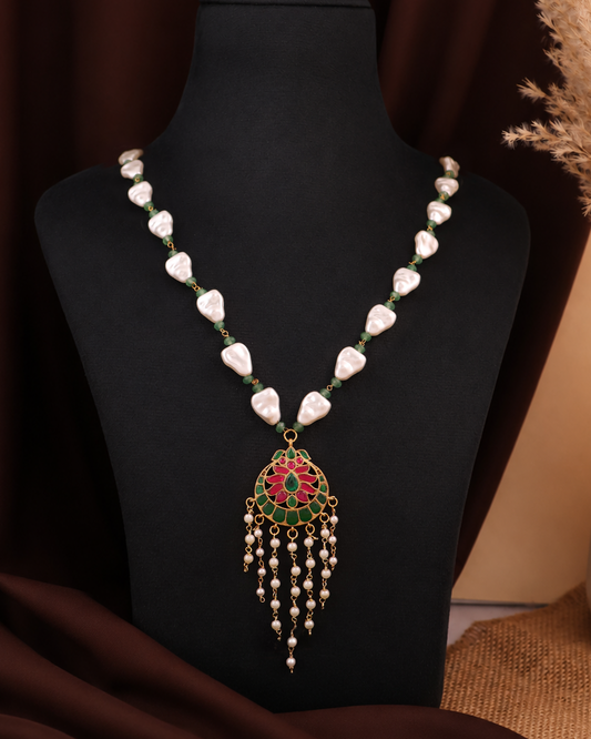 White Toned Necklace