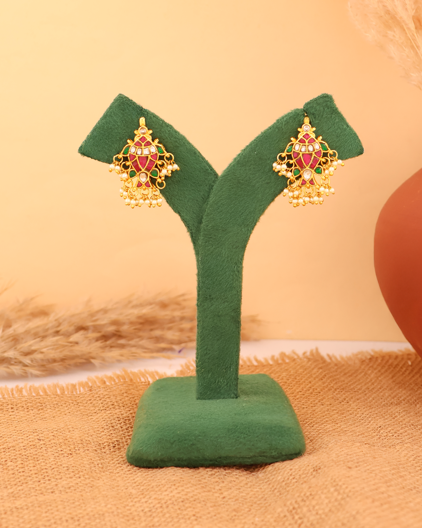 Bugadi Jadau Earrings