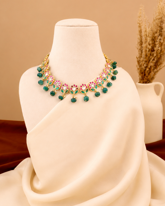 Elegant Kamal Jadauu Choker