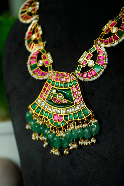 Maharani Manjari Jadau Kundan Necklace Set