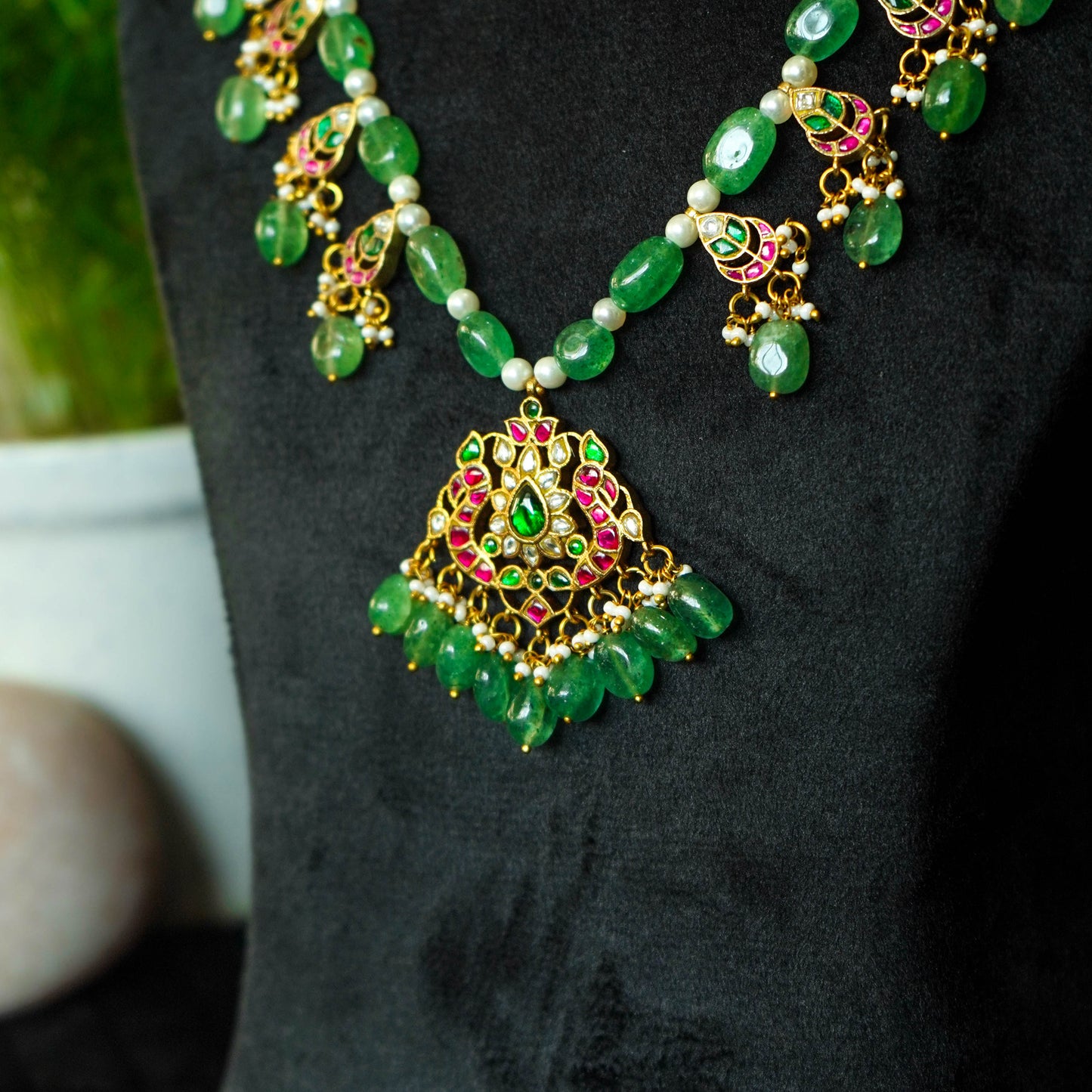 Noor Haar Jadau Kundan Necklace