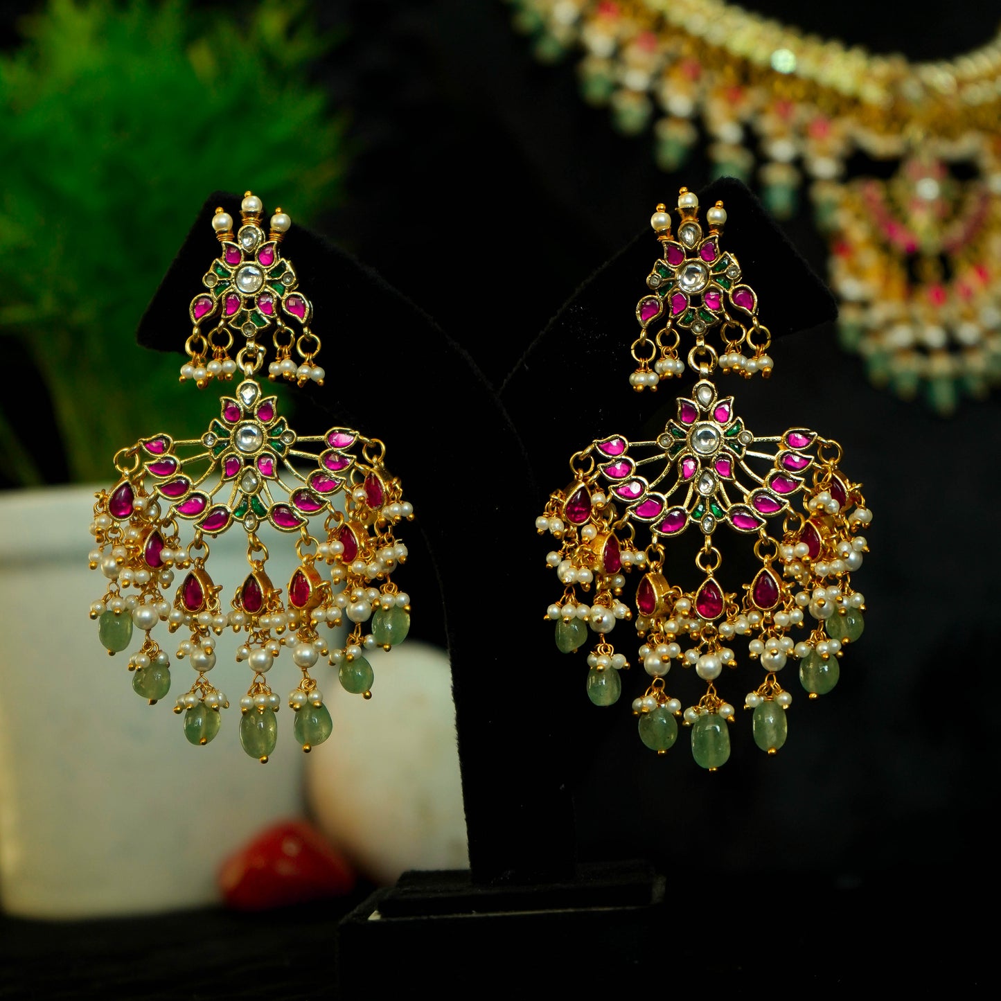 Rajkumari Ratna Haar Jadau Kundan Necklace Set