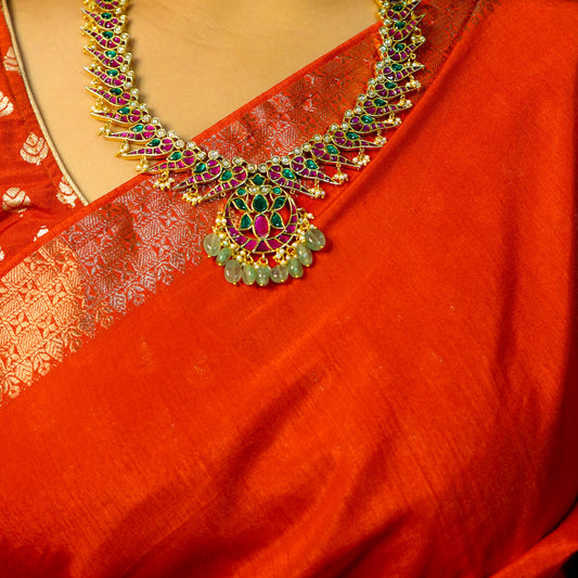 Rajshree Jadau Kundan Necklace Set