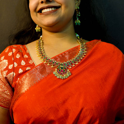 Rajshree Jadau Kundan Necklace Set