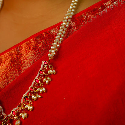 Laal Noor Rani Haar Necklace Set