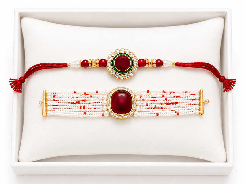 Bhaiya Bhabi Rakhi Set ( 2 Set )