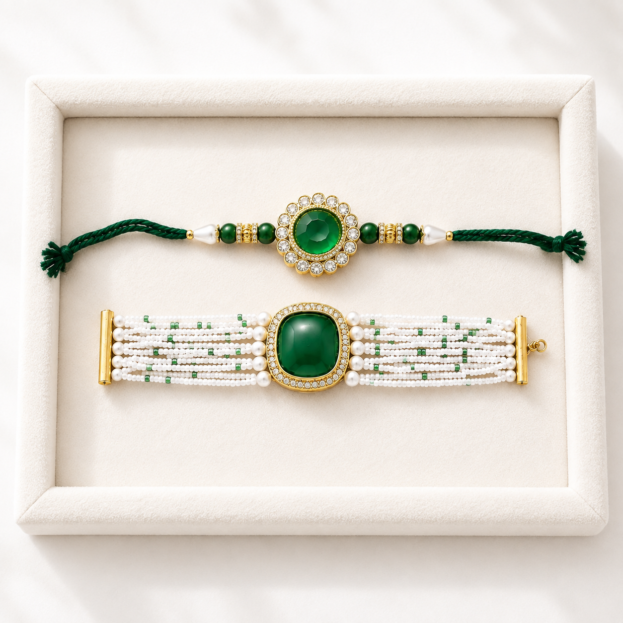 Bhaiya Bhabhi Rakhi Set