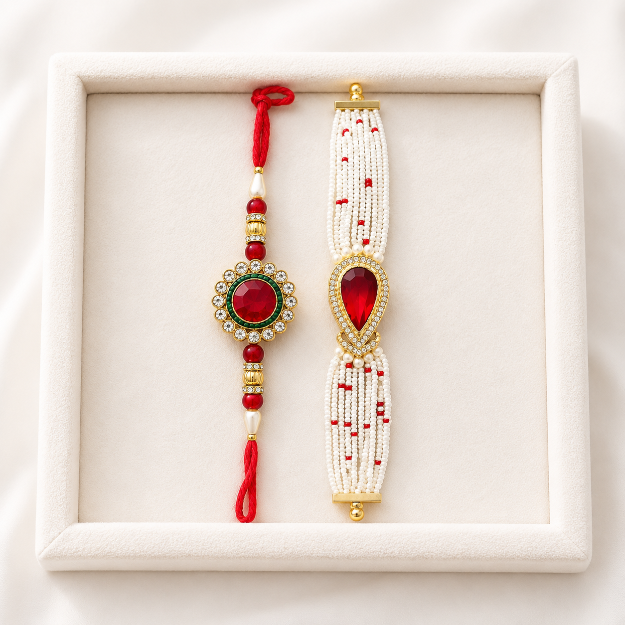 Bhaiya  Bhabhi Rakhi Set